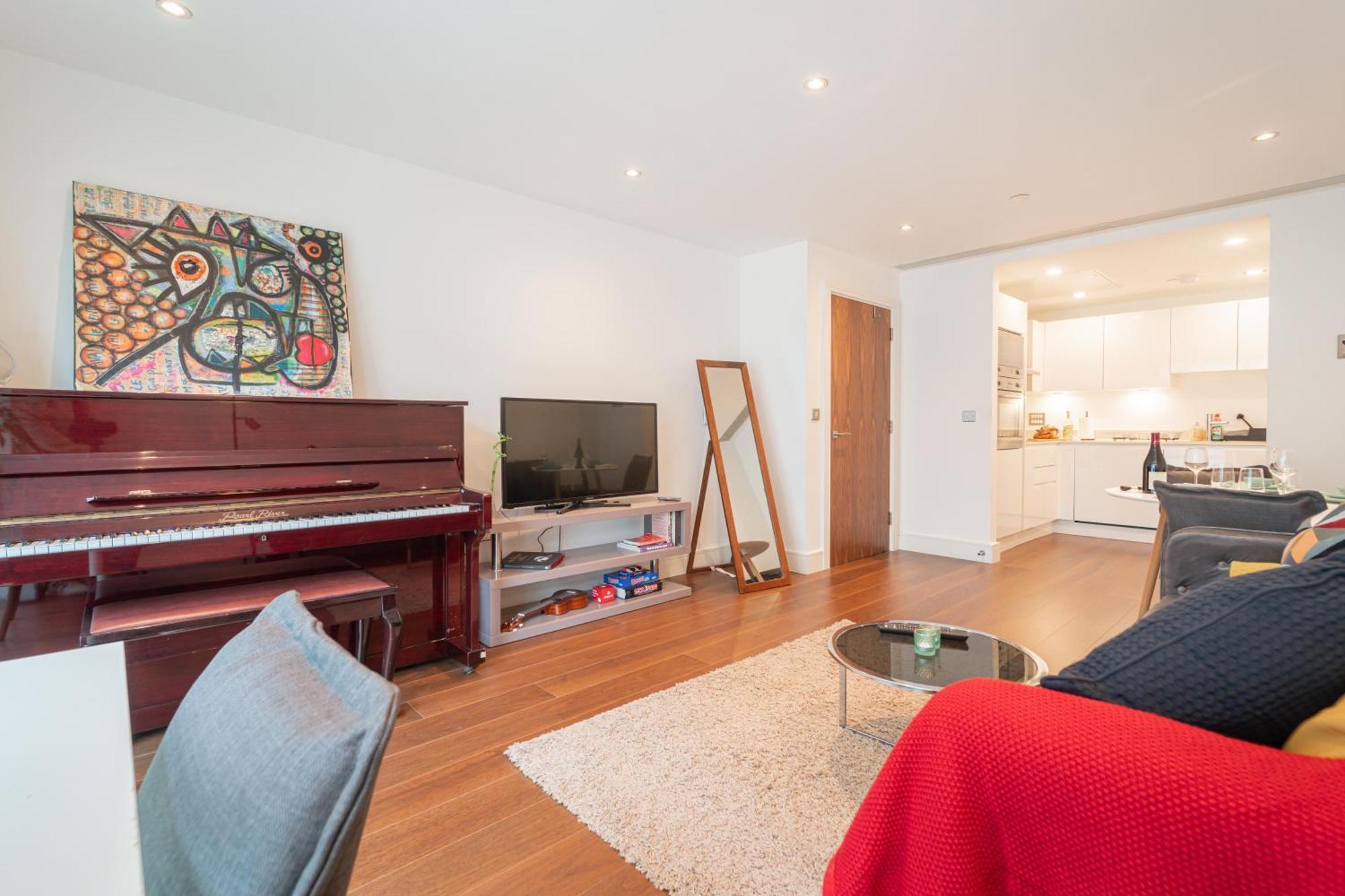 Stylish And Comfortable Canary Wharf Apartment Perfect For Long Stays 伦敦 外观 照片
